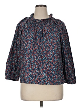 J.Crew Factory Store 3/4 Sleeve Blouse (view 1)