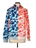 Unbranded Animal Print Multi Color Blue Zip Up Hoodie Size M - photo 1
