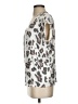 Mable Animal Print Silver Sleeveless T-Shirt Size S - photo 5