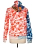 Unbranded Animal Print Multi Color Blue Zip Up Hoodie Size M - photo 2