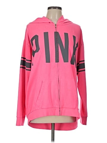 Victoria's Secret Pink Zip Up Hoodie (view 1)