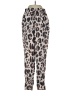 Kardashian Kollection 100% Polyester Animal Print Silver Casual Pants Size XS - photo 1