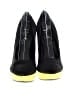 Qupid Color Block Green Wedges Size 8 1/2 - photo 2