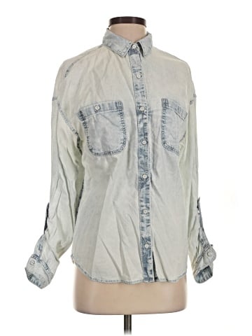 Adriano Goldschmied Long Sleeve Button-Down Shirt (view 1)