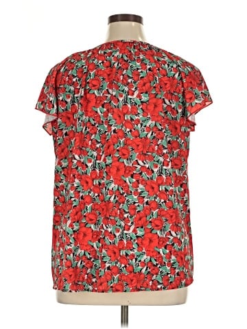 SimpleFun Short Sleeve Blouse (view 2)