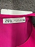 Zara 100% Polyester Pink Casual Dress Size S - photo 7