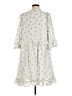 Stella Nova 100% Polyester Ivory Casual Dress Size EU 38 / US 8 - photo 2