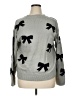 Unbranded 100% Acrylic Hearts Gray Pullover Sweater Size XL - photo 1