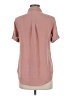 Equipment Pink Short Sleeve Blouse Size M - photo 2