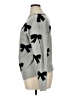 Unbranded 100% Acrylic Hearts Gray Pullover Sweater Size XL - photo 5