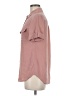 Equipment Pink Short Sleeve Blouse Size M - photo 5