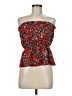 Shein 100% Polyester Red Tube Top Size 6 - photo 1