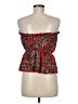 Shein 100% Polyester Red Tube Top Size 6 - photo 2