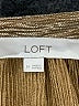 Ann Taylor LOFT 100% Polyester Metallic Gold Long Sleeve Blouse Size M - photo 7