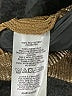 Ann Taylor LOFT 100% Polyester Metallic Gold Long Sleeve Blouse Size M - photo 8