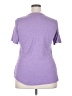 Just My Size Animal Print Purple Short Sleeve T-Shirt Size 2X Plus - photo 2