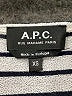 A.P.C. Stripes Silver Ivory Short Sleeve Turtleneck Size XS - photo 7