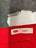 Levi's Solid Red Casual Pants Size 7 - photo 3