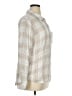 Rails 100% Rayon Plaid Ivory Long Sleeve Button-Down Shirt Size XL - photo 4
