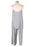 Cloth & Stone Stripes Gray Jumpsuit Size L - photo 2