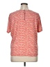 Cj Banks Orange Short Sleeve Top Size 1X - photo 2