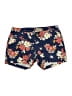 Old Navy Floral Blue Shorts Size 4 - photo 1