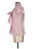 April Cornell Pink Short Sleeve Blouse Size XXS - photo 5