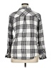 Rails 100% Rayon Plaid Gray Long Sleeve Button-Down Shirt Size XL - photo 2