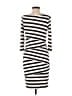 Venus Stripes Black Casual Dress Size M - photo 2