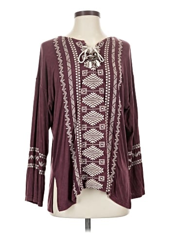 Pol Long Sleeve Blouse (view 1)