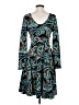 Avital Paisley Teal Casual Dress Size S (estimated) - photo 2