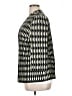 MING WANG Chevron-herringbone Green Blazer Size 0X - photo 5