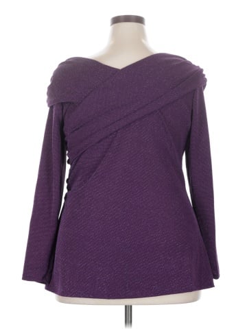 Lane Bryant 3/4 Sleeve Top (view 2)