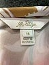 Lilly Pulitzer 100% Rayon Ivory Gold Kimono Size 16 - photo 7