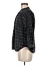 Everlane 100% Cotton Checkered-gingham Black 3/4 Sleeve Button-Down Shirt Size 6 - photo 5