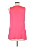 Gap 100% Polyester Pink Sleeveless Blouse Size M - photo 2