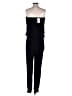 Olivaceous Solid Black Jumpsuit Size S - photo 2