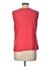 Grace Elements 100% Cotton Red Sleeveless Blouse Size L - photo 2
