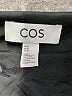 Cos 100% Wool Solid Black Wool Skirt Size 12 - photo 4