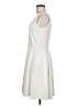 White Mark Solid Ivory Casual Dress Size M - photo 5