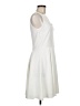 White Mark Solid Ivory Casual Dress Size M - photo 4