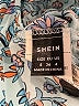 Shein 100% Viscose Blue Short Sleeve Henley Size 4 - photo 7