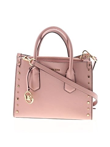 MICHAEL Michael Kors Leather Satchel (view 1)