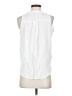 Veronica M. 100% Polyester White Sleeveless Blouse Size S - photo 2