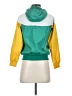 Nike 100% Polyester Color Block Green Track Jacket Size S - photo 2