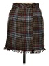 Hyfve 100% Polyester Tweed Brown Casual Skirt Size M - photo 2