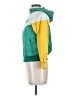 Nike 100% Polyester Color Block Green Track Jacket Size S - photo 5