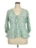 Torrid Green 3/4 Sleeve Blouse Size Med Plus (00) - photo 1