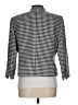 Kasper 100% Polyester Houndstooth Gray Blazer Size 10 - photo 2