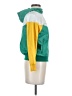 Nike 100% Polyester Color Block Green Track Jacket Size S - photo 4